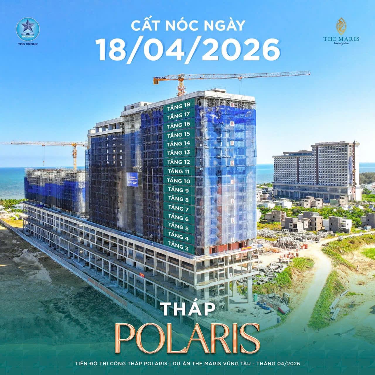 Tiến độ thực tế The Maris 3